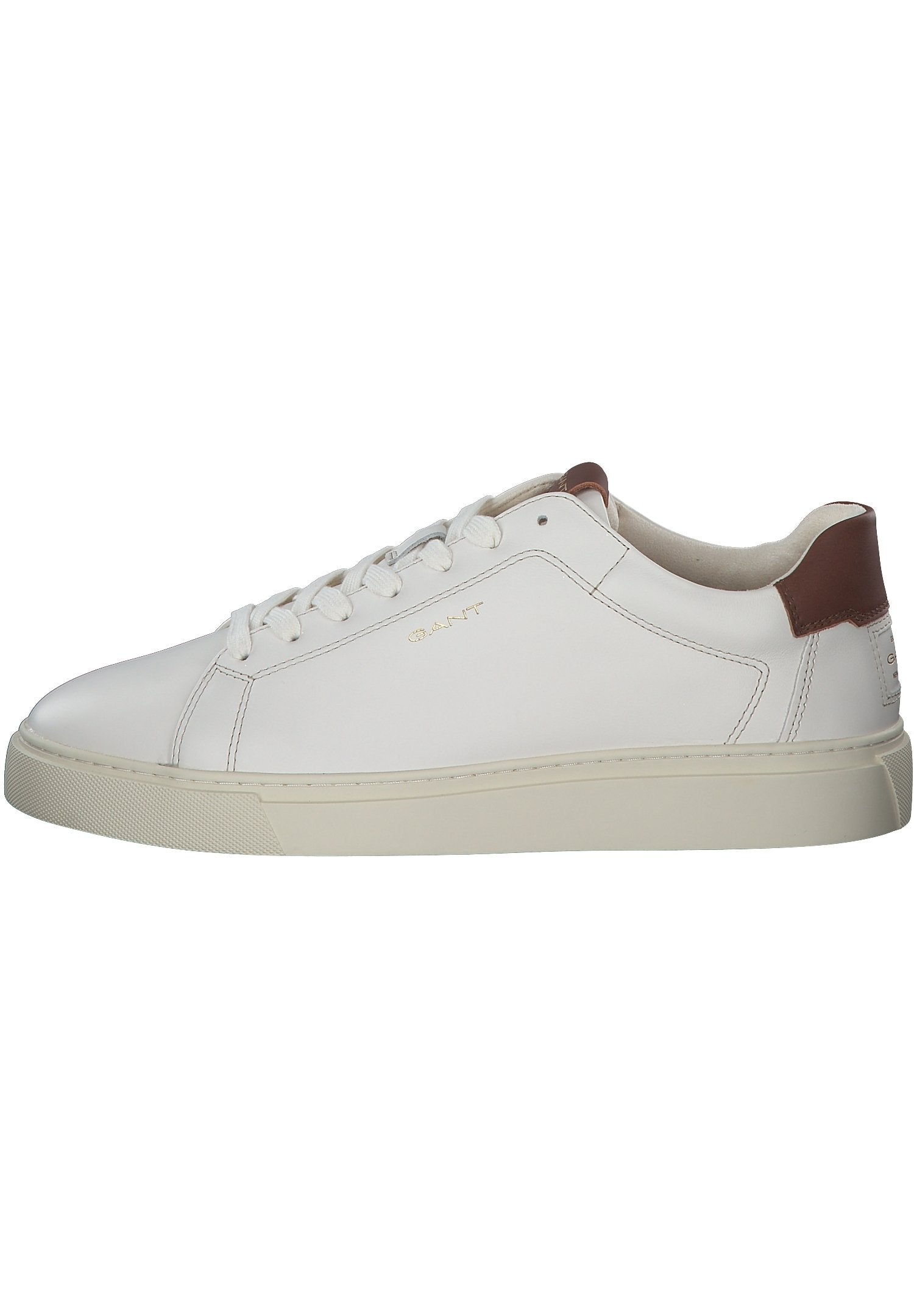 Men's GANT MC Julien Classic White Leather Trainers - Stylish Everyday Comfort