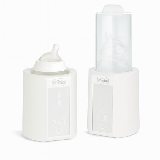 Chicco Fast Baby Bottle Warmer & Sterilizer: 3-Min Heating, 99.9% Germ Kill