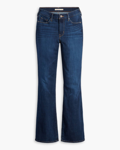 Women's Vintage Classic Bootcut Jeans: Mid-Rise, Dark Wash, Stellar Stretch Denim