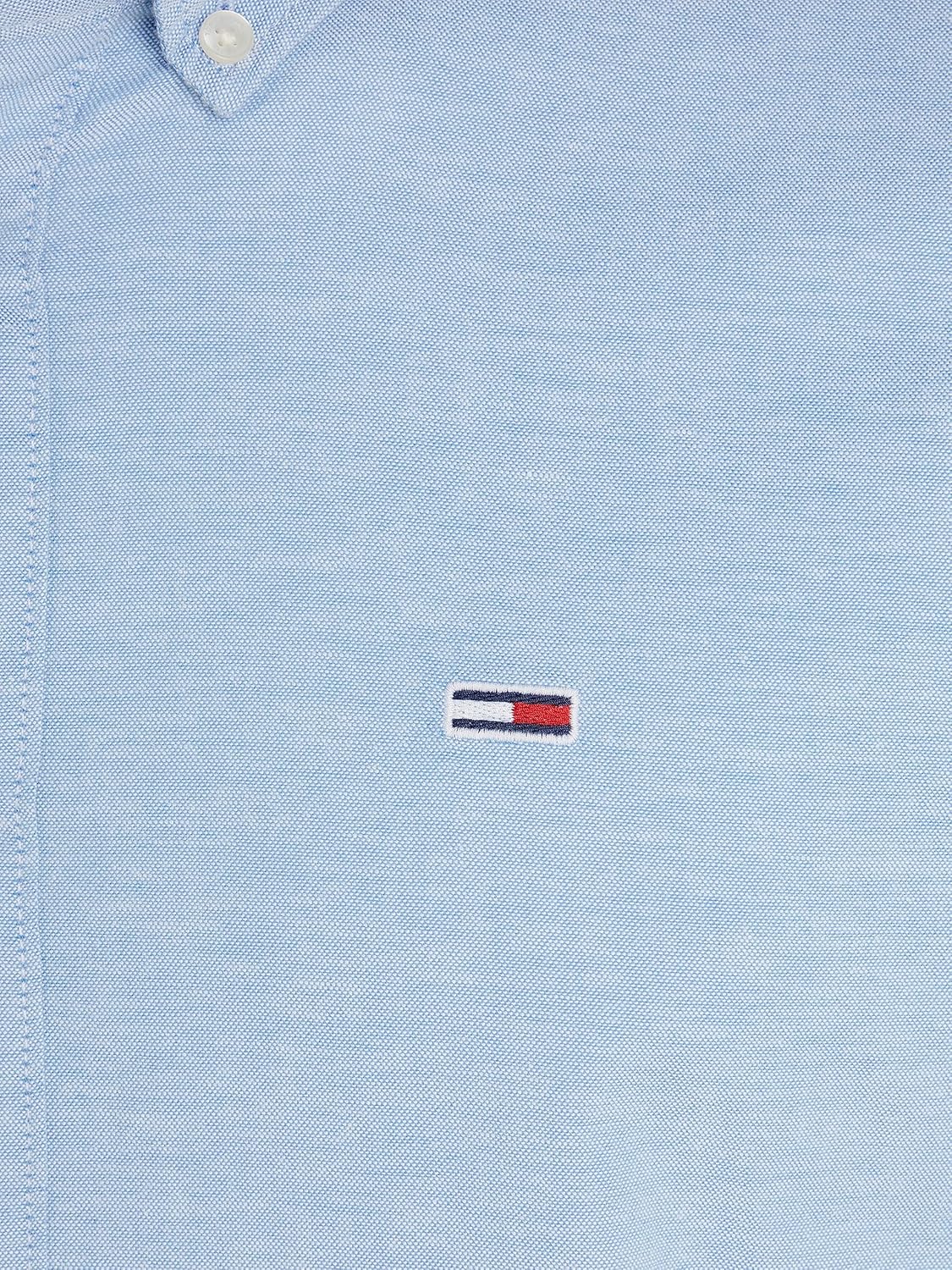 Tommy Jeans Slim Long Sleeve Shirt – Modern Cotton Comfort