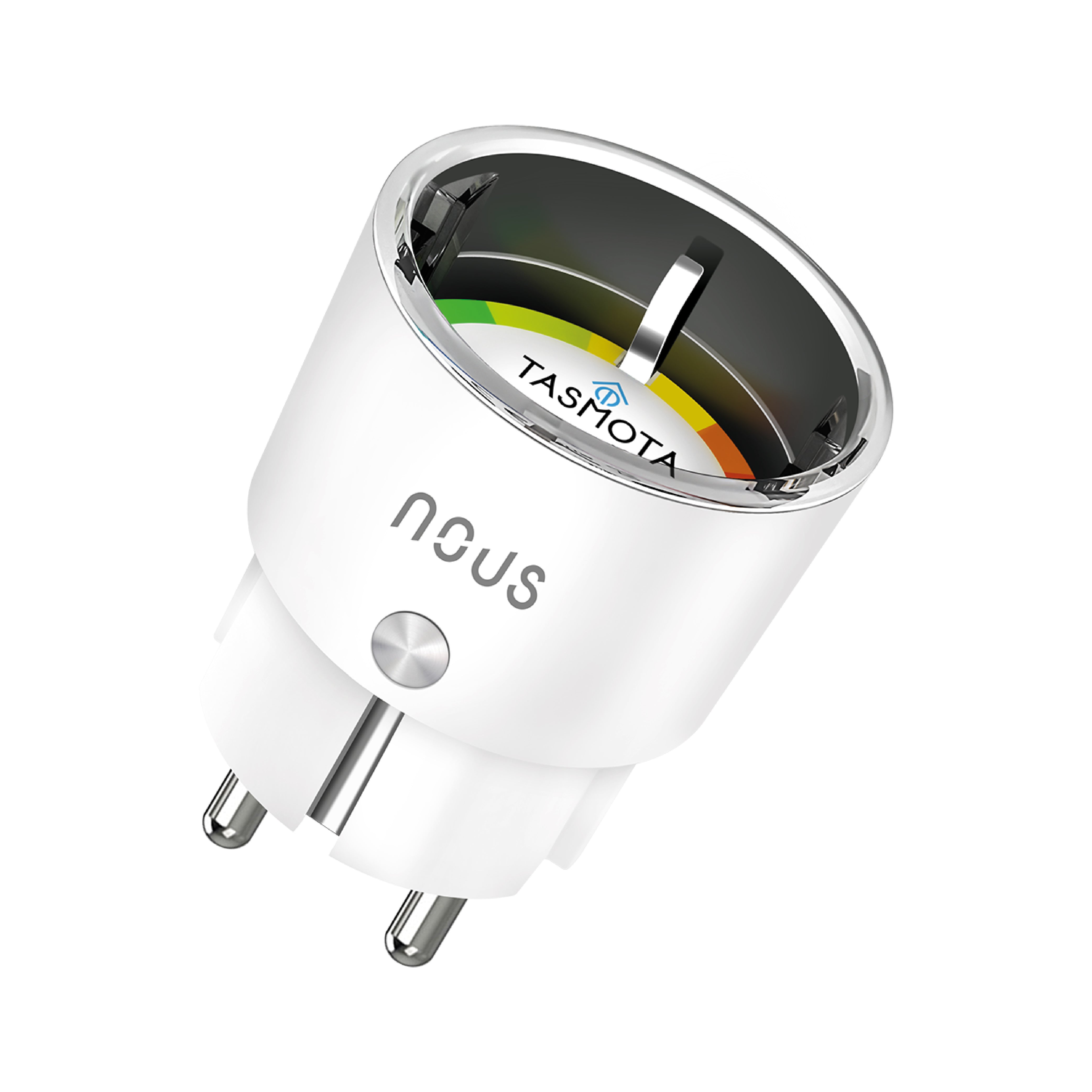 Nous A1T Tasmota Smart WiFi Socket 16A Power Monitoring Plug for Home Automation