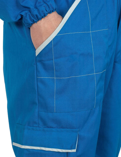 C.B.F. Balducci Group Multi-Pocket Work Suit with Elastic Waistband