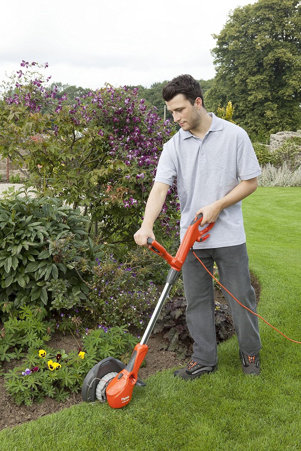 Flymo Contour 500E 500W Corded Electric Grass Trimmer Edge