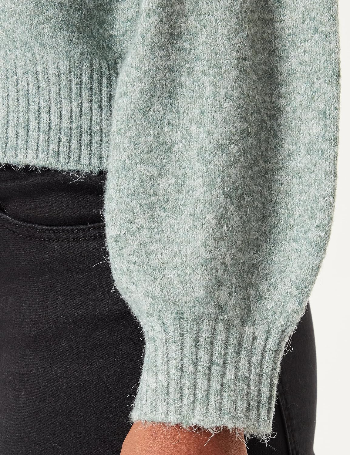 VERO MODA Women's Button-Front Wool-Blend Cardigan – Soft Cozy Fit