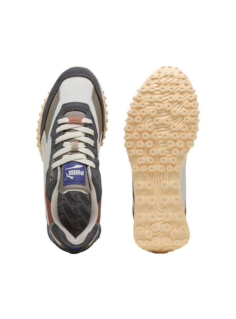 Puma Blktop Rider Men's Retro Casual Sneakers - Dusty Beige Grey