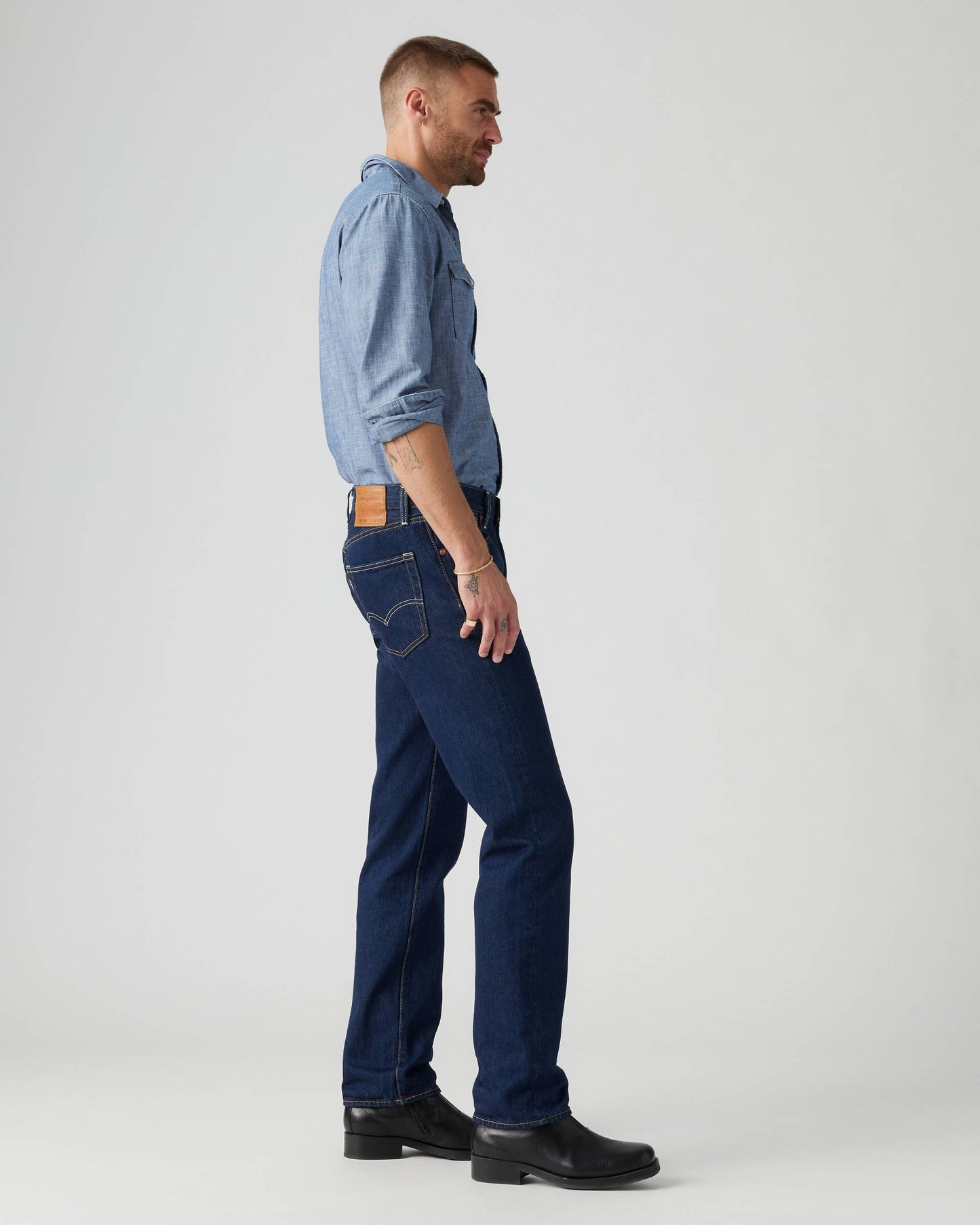 Levi's Men's 501® '54 Vintage-Inspired Slim Leg Dark Indigo Jeans