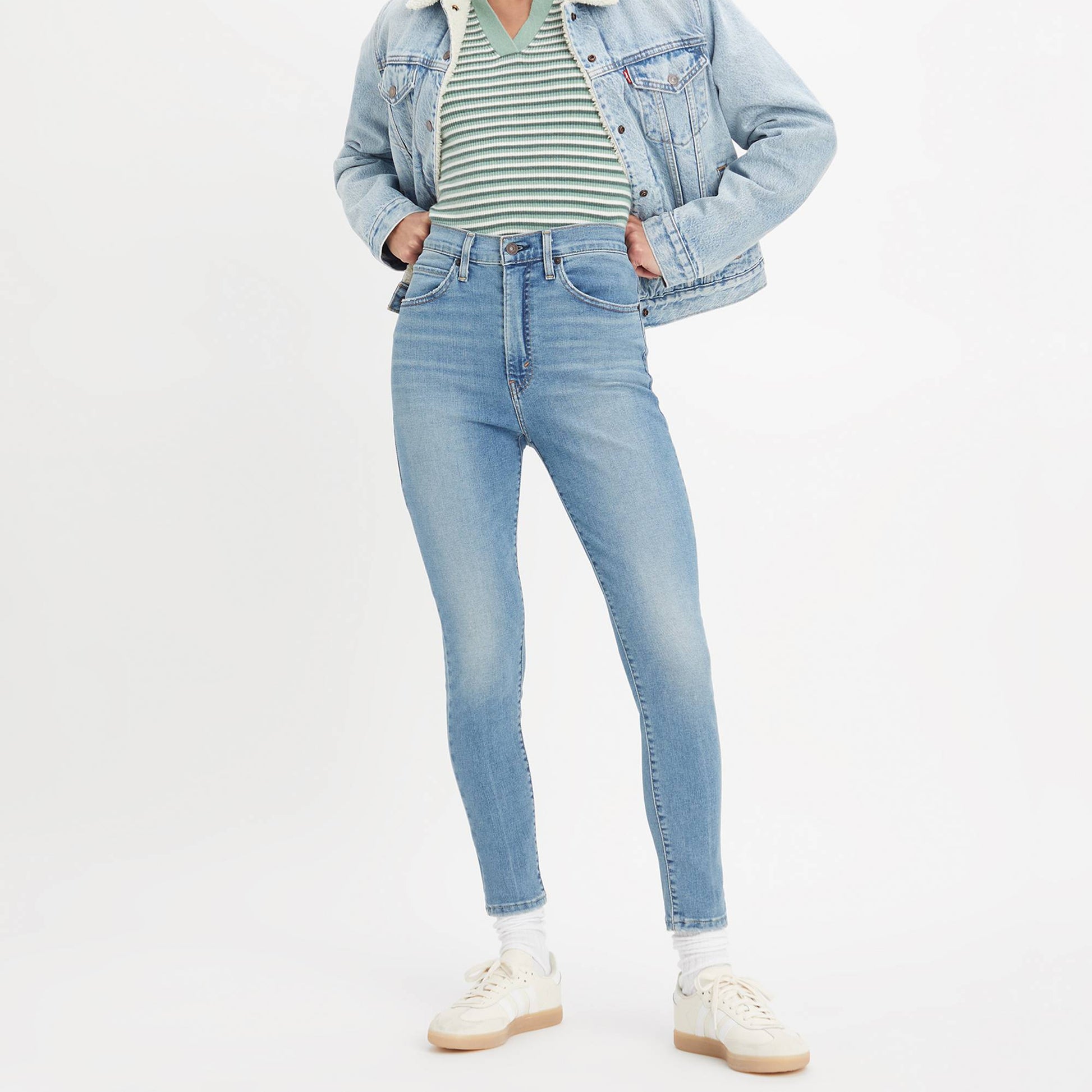 Levi's Women's Retro High Rise Skinny Jeans - Comfortable Stretch Denim