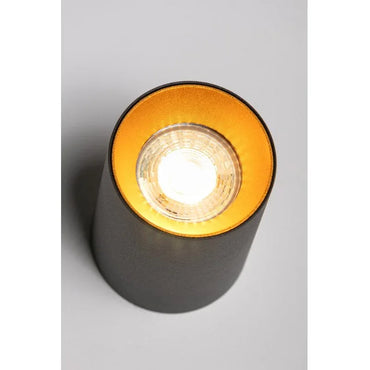 AERO II Black Aluminum Ceiling Light, GU10 20W, IP20 - Gomix Brands Outlet