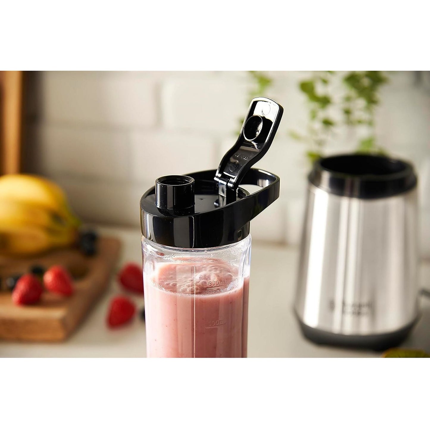 Russell Hobbs Mix&Go Steel Blender with one Bottles – 300W