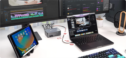 AV Access iDock C10: USB-C KVM Docking Station, Dual 4K Displays - Gomix Brands Outlet