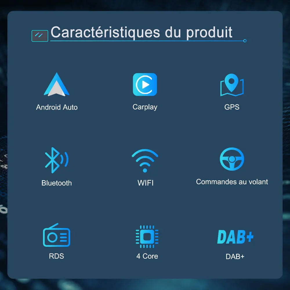 AWESAFE BMW E46 Android Car Stereo: CarPlay, Auto, GPS, WiFi, RDS