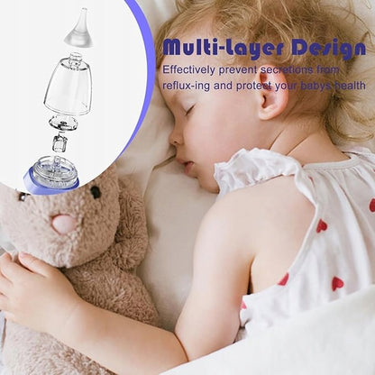 Electric Nasal Aspirator for Children 3 Suction Levels with Music and LED