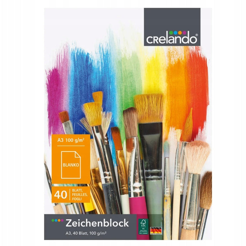 Crelando A3 Drawing Pad 40 Sheets