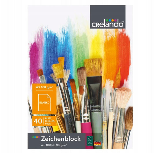 Crelando A3 Drawing Pad 40 Sheets