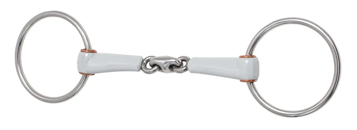Beris Double-Jointed Loose Ring Snaffle Bit 7.5 cm - Gomix Brands Outlet