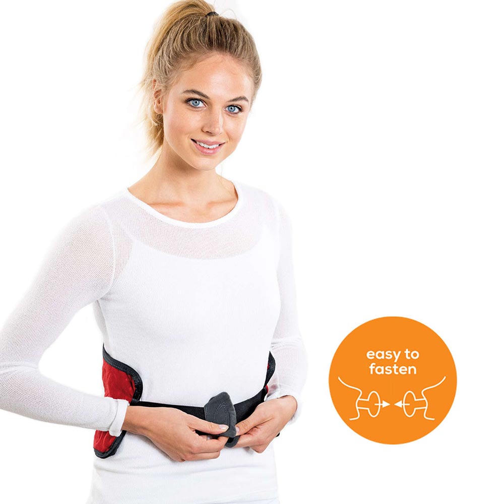 Beurer HK 55 EasyFix Flexible Heating Pad for Back, Stomach, Joints