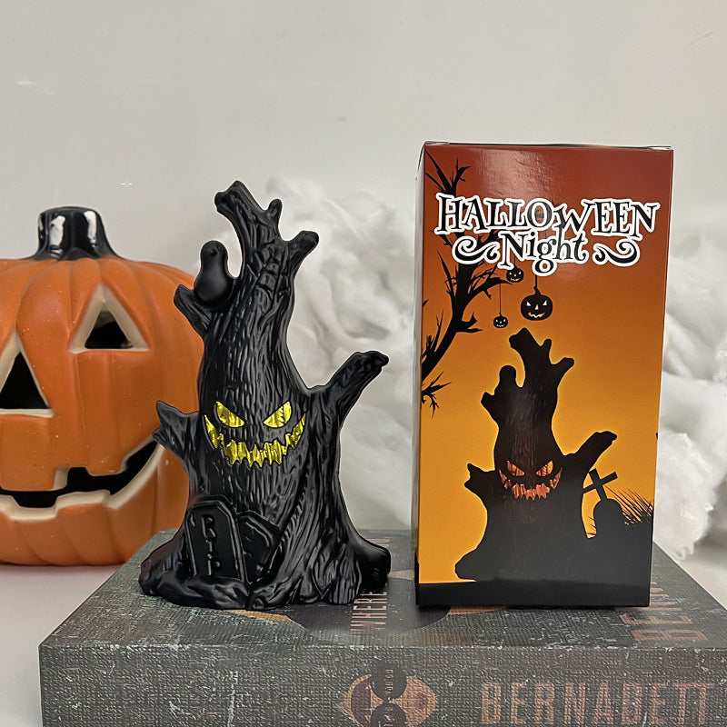 Creative Ghost Face Stump LED Night Light Table Lamp