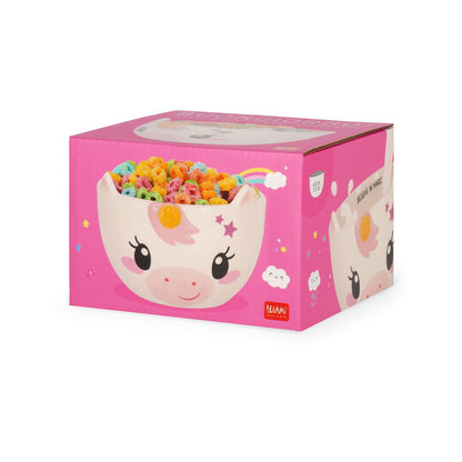 Legami Buongiorno Unicorn Stoneware Cereal Bowl Microwave and Dishwasher Safe