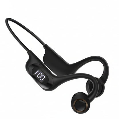 Enfain AKZ-G3 Wireless Open-Ear Headphones Air Conduction Bluetooth 5.3 30h Black