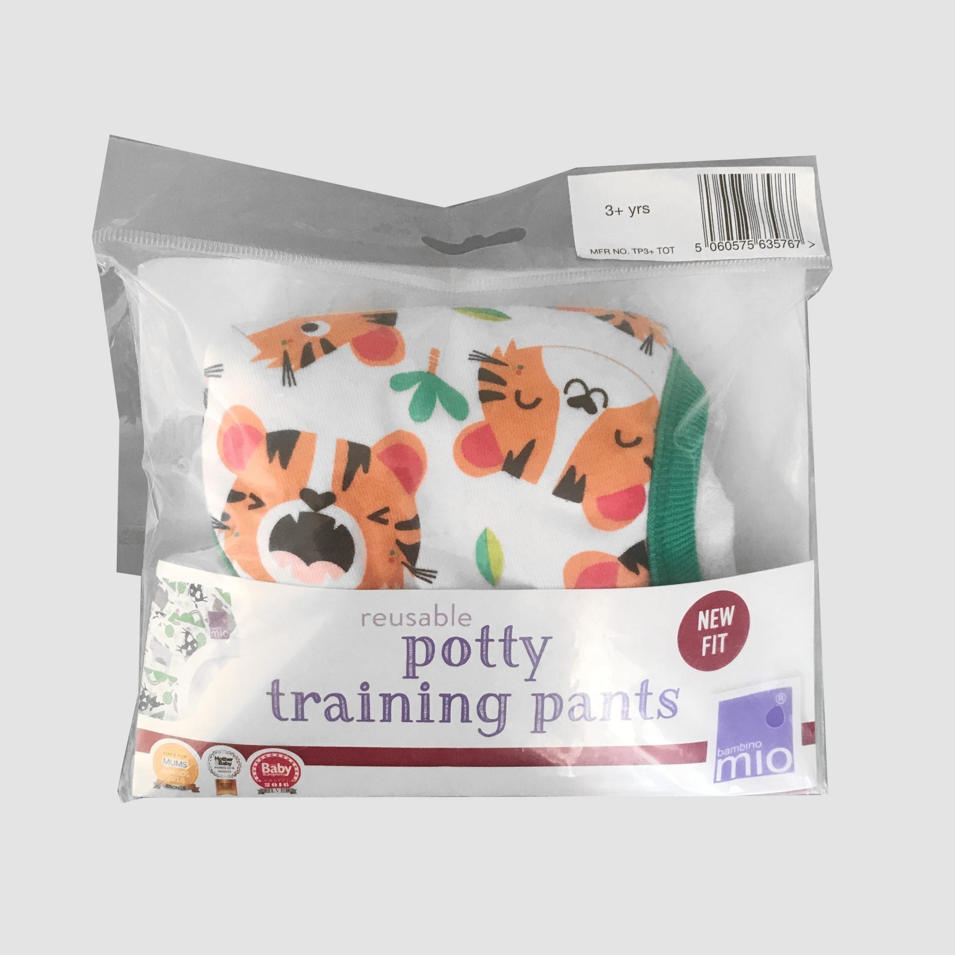 Bambino Mio Tiger Pull‑Up Potty Training Pants for Kids