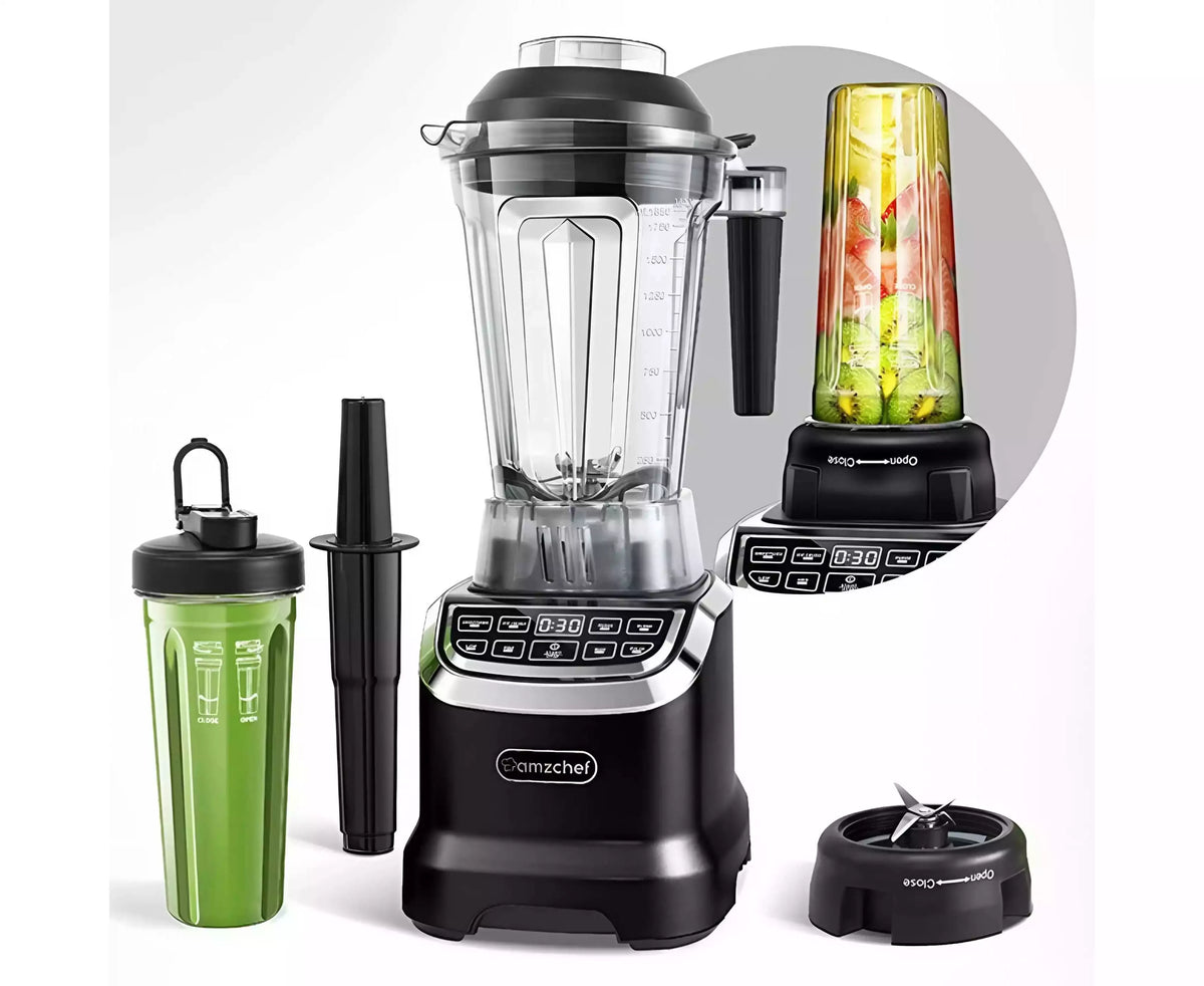 AMZCHEF ZM5003 BK Blender 1.8L 1800W Black