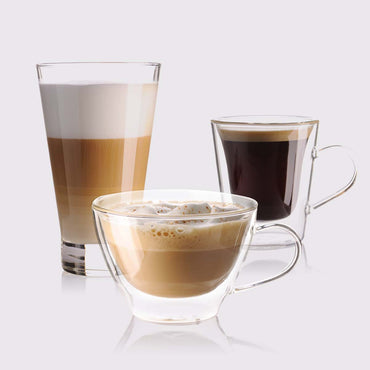 BluMill Coffee Machine: Espresso, Cappuccino, Latte Maker with Milk Frother