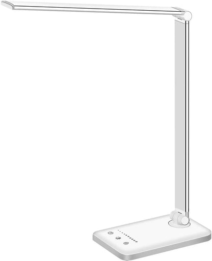 Daover LED Desk Lamp Dimmable USB Swiveling Office, Table Lamp