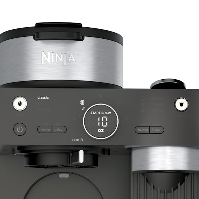 Ninja Espresso & Coffee Barista System: 19-Bar Pressure, Pod & Grounds, Built-in Frother