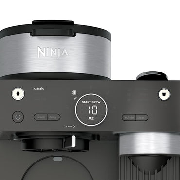 Ninja Espresso & Coffee Barista System: 19-Bar Pressure, Pod & Grounds, Built-in Frother