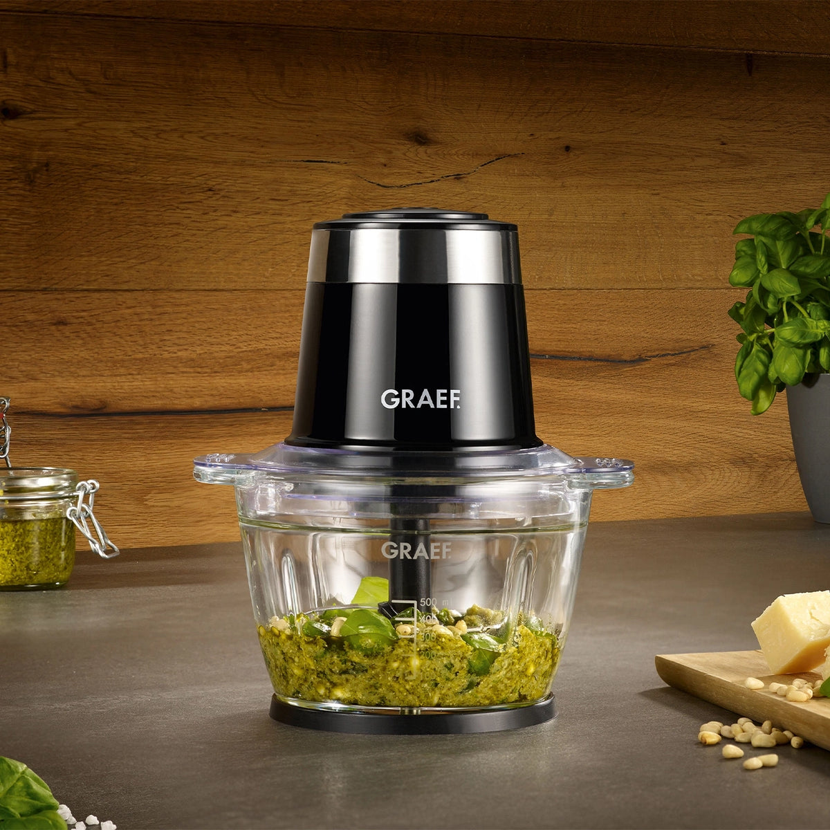 GRAEF CH502 Chopper 500W 1L Black