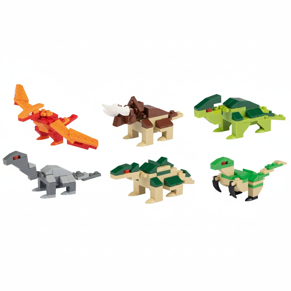 Playtive Clippys Clippysaurier im Ei 6-Piece Set 87049