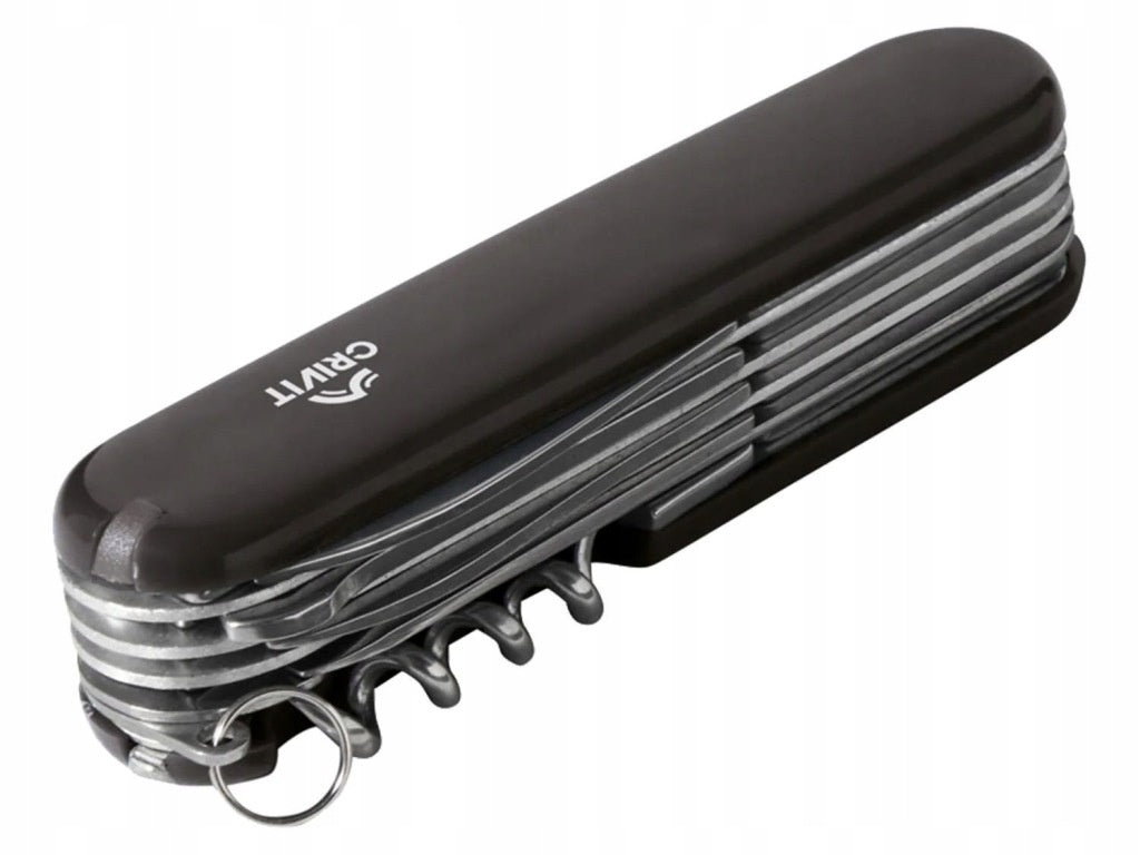 Crivit Multifunctional Pocket Knife Graphite 21-Function