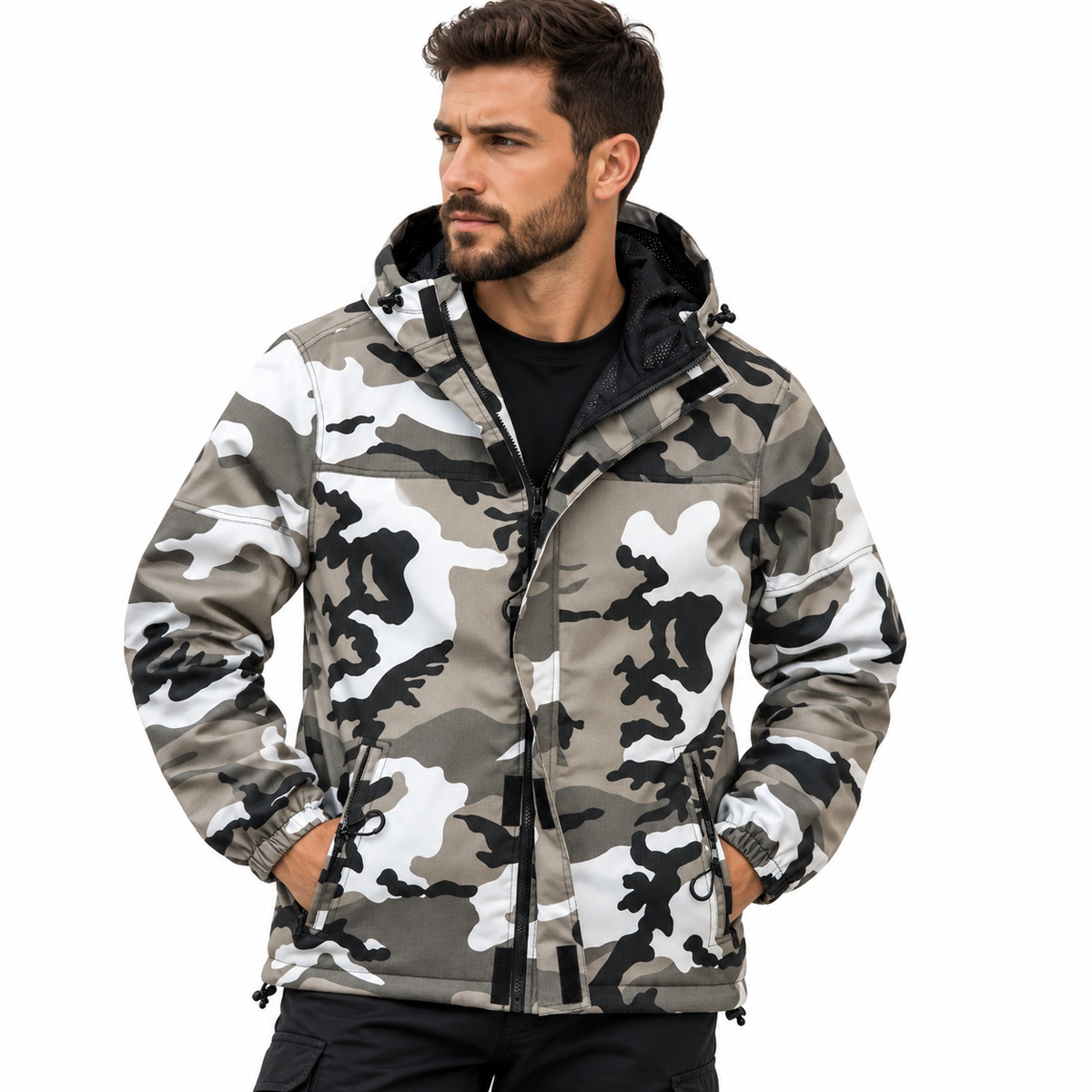 Brandit Urban Camo Windbreaker Jacket