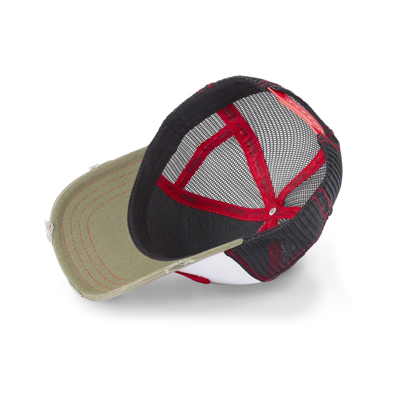 Von Dutch Trucker Cap: Classic Mesh Back Hat with Adjustable Snapback