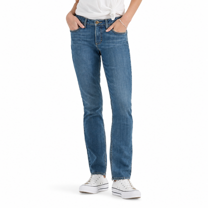 Lee Women's Legendary Mid Rise Straight Leg Jean