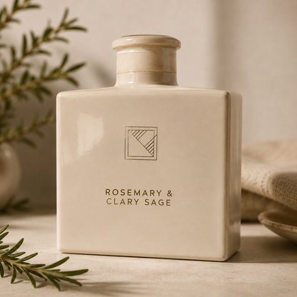 Rosemary & Clary Sage Reed Diffuser – 100ml (Reeds Not Included)