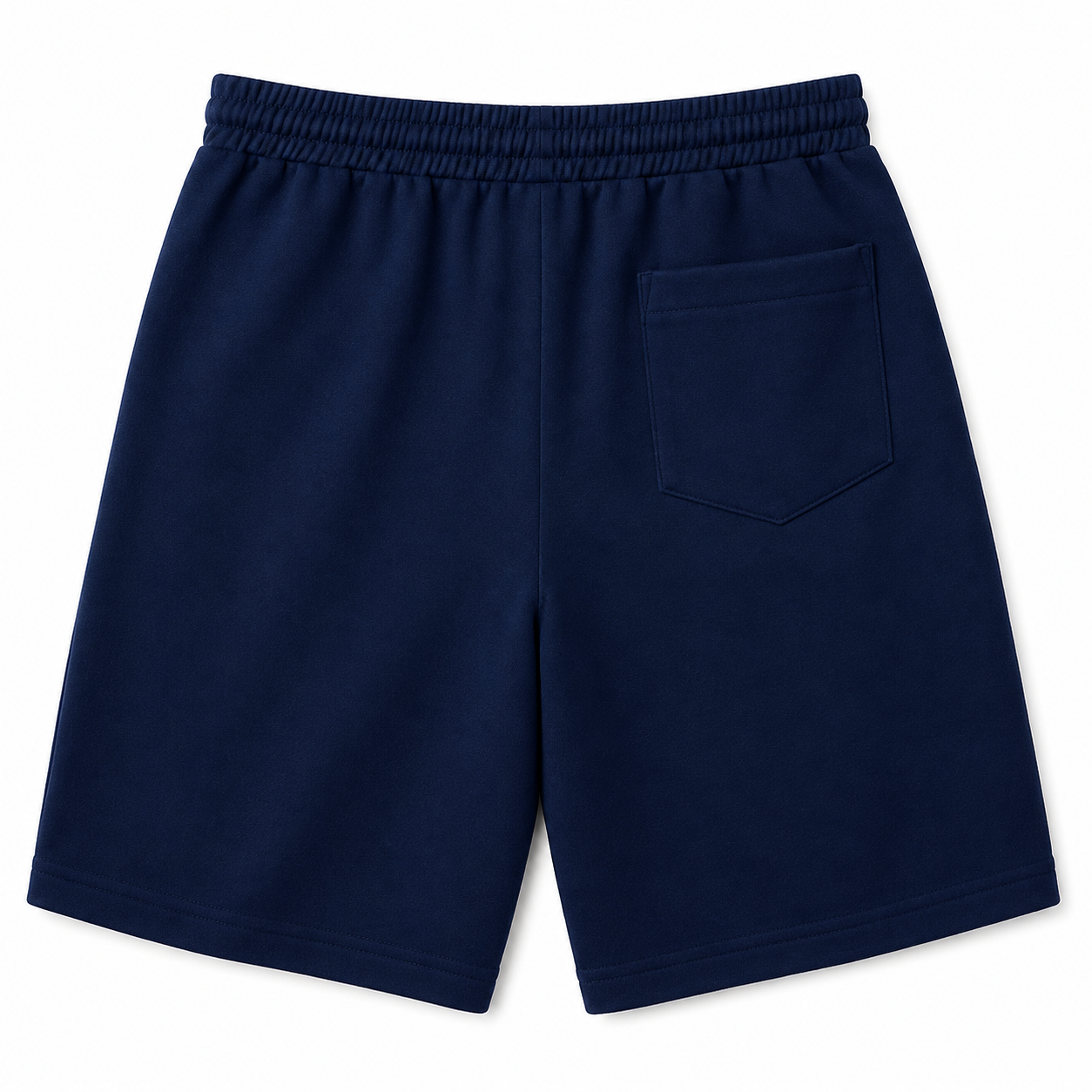 MAUI & SONS Men’s Navy Blue Sweat Shorts with Back Pocket