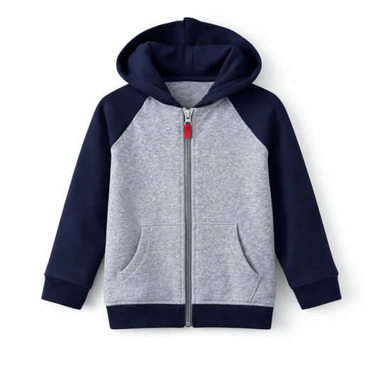Cat & Jack Kids Hoodie Navy Blue, Soft Fleece - Gomix Brands Outlet