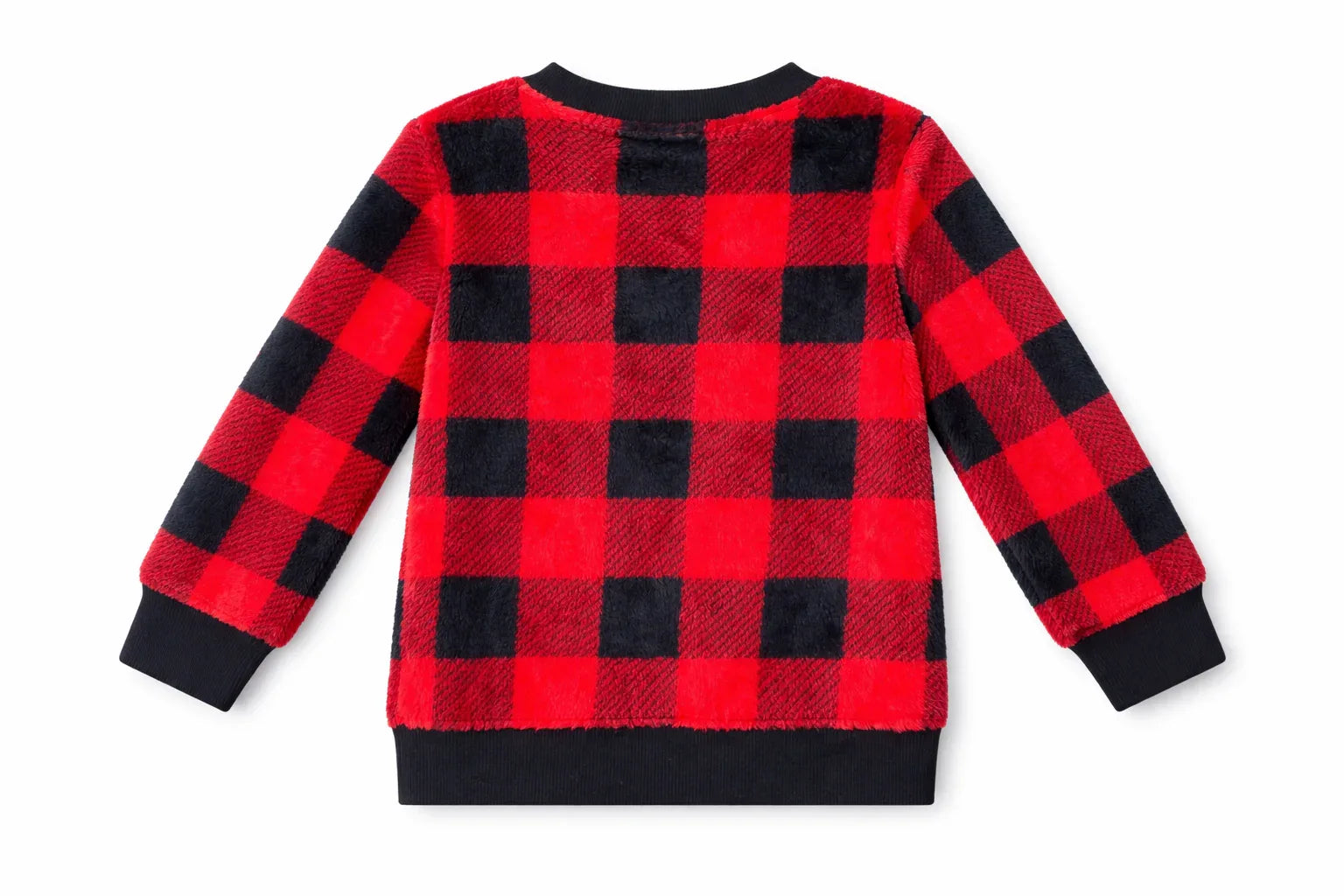 Cat & Jack Kids’ Buffalo Plaid Fleece Sweater - Gomix Brands Outlet