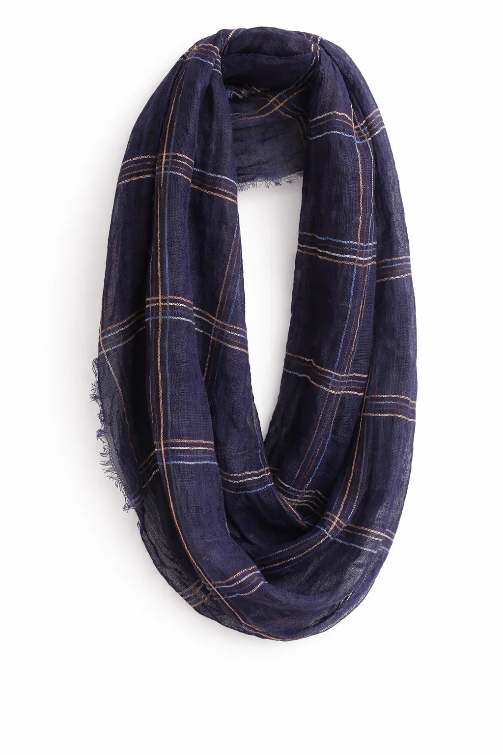 Mixit Shimmer Light Weave Tube Style Infinity Scarf - Gomix Brands Outlet