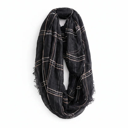 Mixit Shimmer Light Weave Tube Style Infinity Scarf - Gomix Brands Outlet