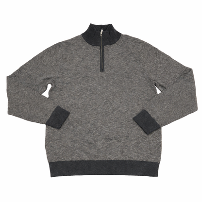 Goodfellow & Co Men's Quarter Zip Sweater in Gravel Gray