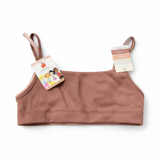 Hanes Girls' Bra Set Of 2 – Multicolor Bras