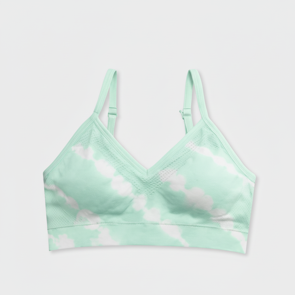 Maidenform Comfortable Moisture-Wicking Tie Dye Sports Bra for Active Workouts