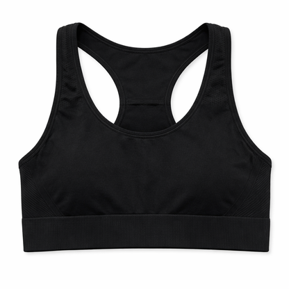 All in Motion Target Sports Bra Pullover Black