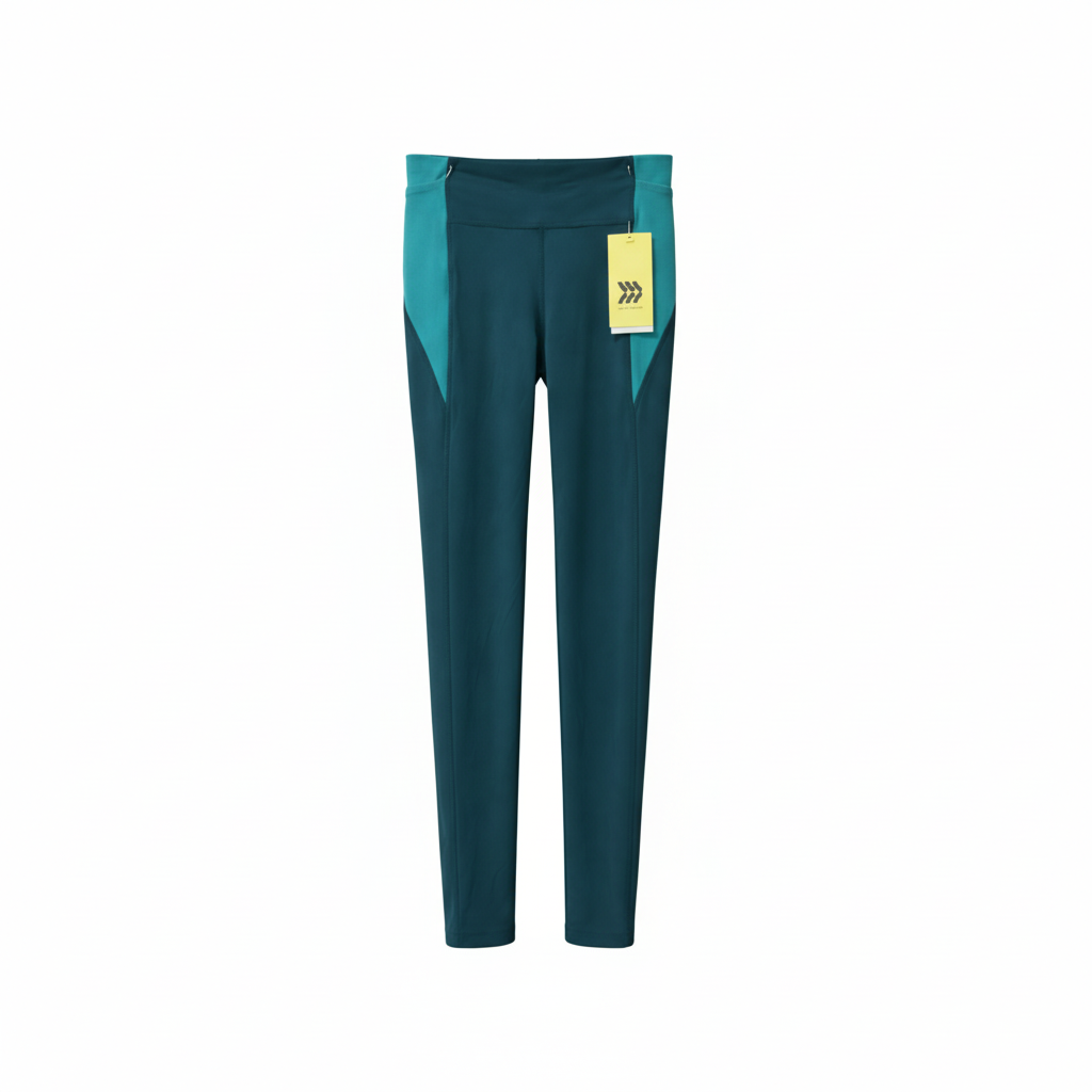 All In Motion Girls Vibrant Blue Mid-Rise Leggings