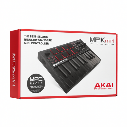 Akai MPK Mini MK3 Compact 25-Key USB MIDI Controller
