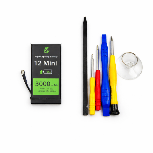 LL trader High-Capacity Battery + Repair Tool Kit for iPhone 12 Mini