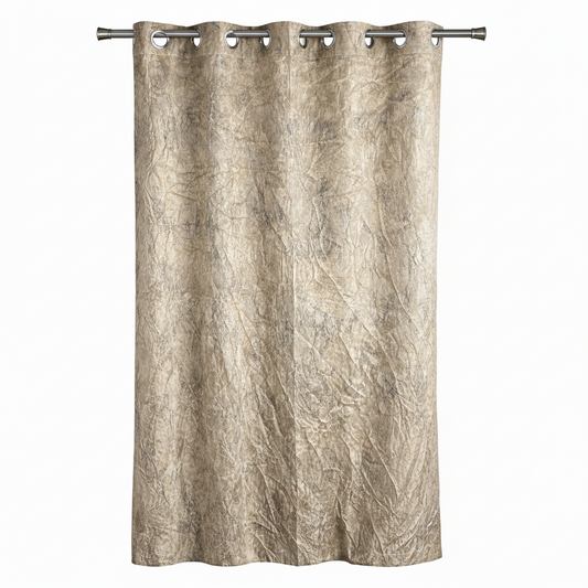 Foil Texture velvet curtains