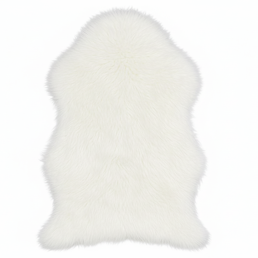 WOLTU Fluffy Faux Sheepskin Fur Rug Chair Throw